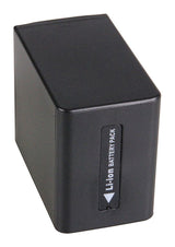 Black Li-ion battery pack with “Li-ion battery pack” arrow label