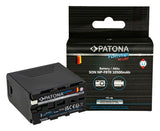 Acumulator Patona Platinum pentru Sony NP-F970, negru, cu port USB-C