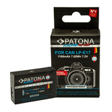 PATONA PLATINUM ACUMULATOR PENTRU CANON LP-E17 - View 1