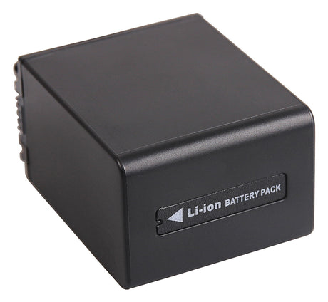 Li-ion battery pack with battery-pack icon label on the side