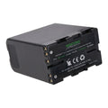 BP-U60 Li-ion battery pack, 5200mAh, black with side connector terminals