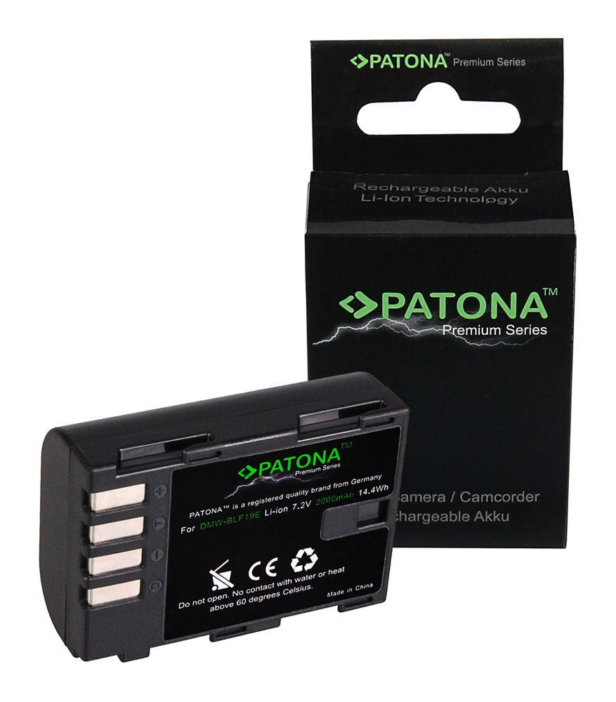Acumulator Li-ion PATONA Premium Series pentru Panasonic, cu etichetă și contacte
