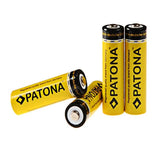 Baterii AA reîncărcabile LR6 2450 mAh cu capete metalice, set de 4.