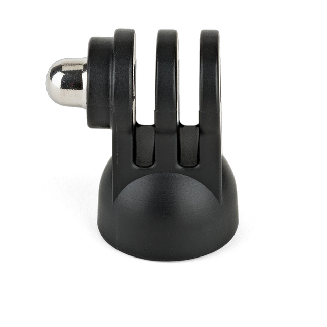Suport trepied articulat pentru GoPro, prindere cu disc rotund, negru