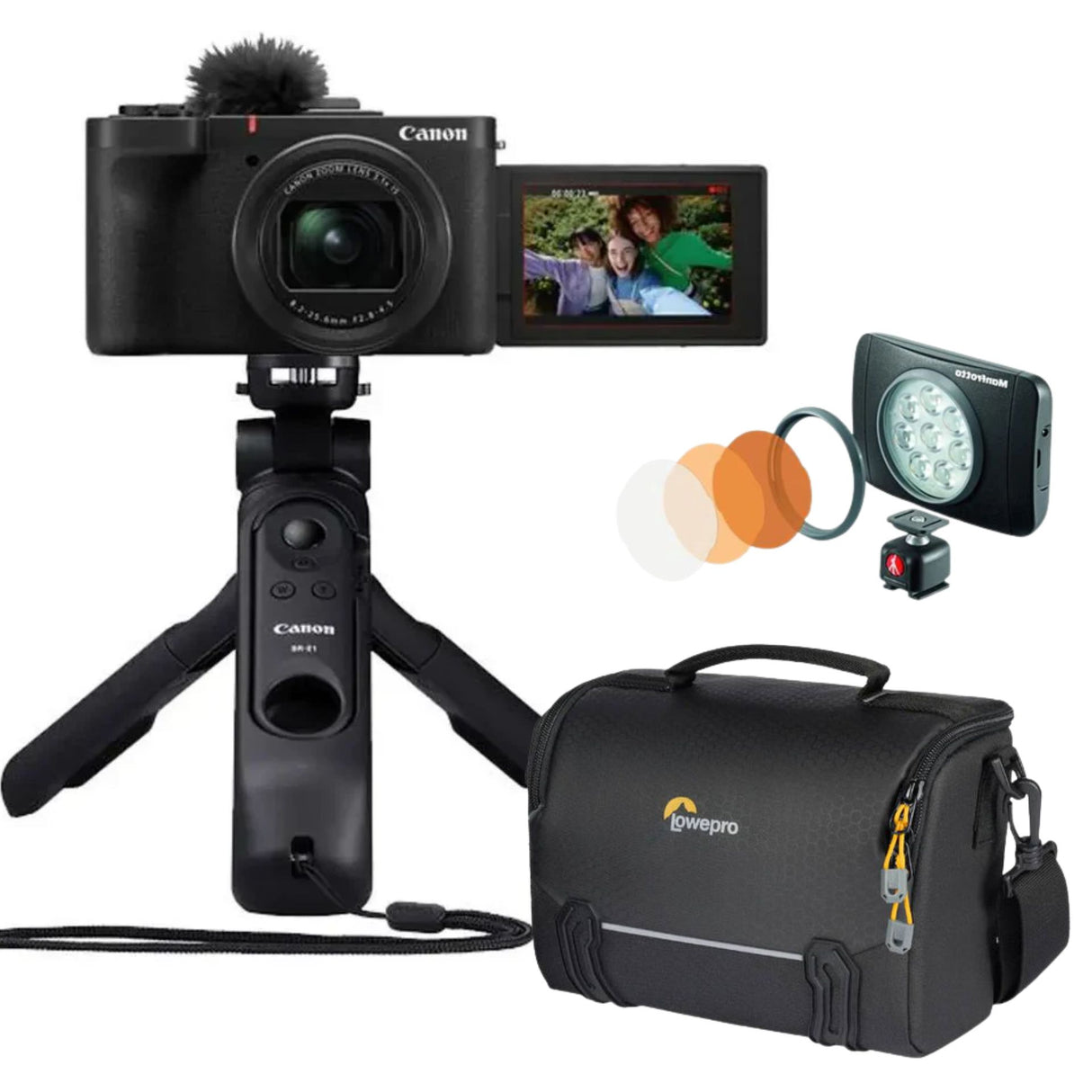 Canon Powershot V1 Aparat Foto Compact 22MP Video 4K Vlogger Kit Complet