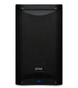 Boxă activă Presonus Air 10, față cu grilaj metalic negru și buton albastru