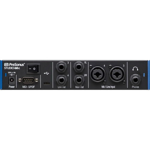 Presonus Studio 68c interfata audio USB-C - View 5