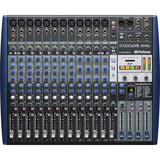 StudioLive AR16c mixer audio cu 18 canale, panou frontal cu faderuri și butoane