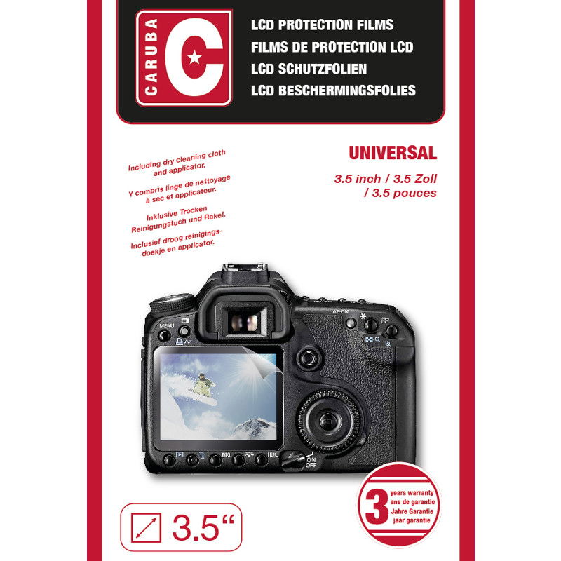 Folie protecție LCD universală 3,5 inch, pentru ecran 3,5"