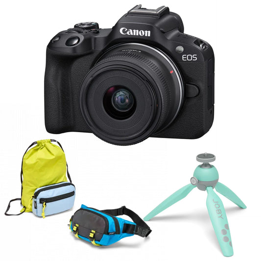 Canon EOS R50 Kit cu Obiectiv RF-S 18-45mm