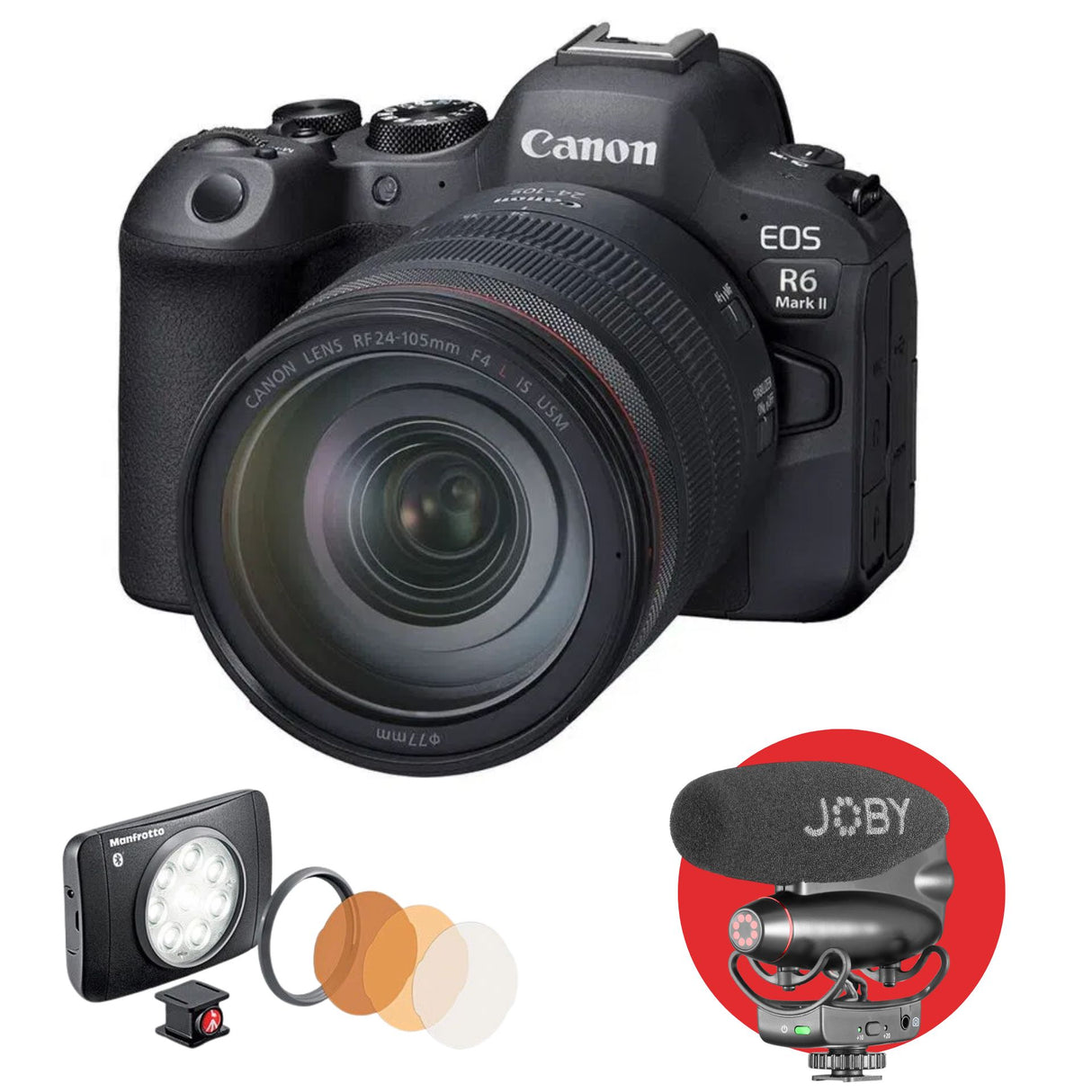 Canon EOS R6 II Kit cu Obiectiv RF 24-105mm F4 L IS USM
