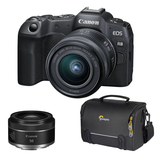 Canon EOS R8 Kit RF 24-50mm F4.5-6.3 IS STM