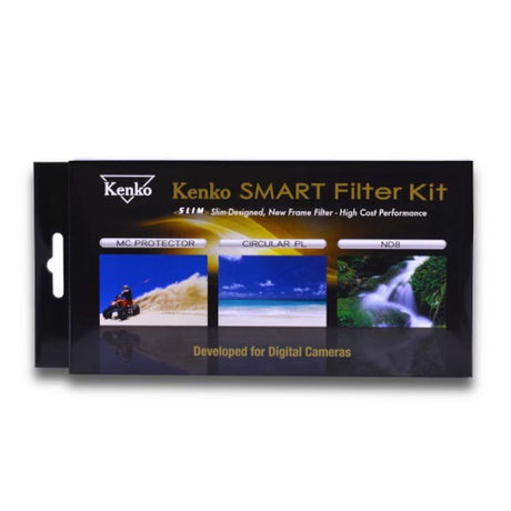 Set filtre foto Kenko SMART Filter Kit 62 mm, cutie cu 3 tipuri de filtre