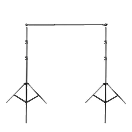 Set stative fundal cu bară telescopică și două trepiede, bară orizontală