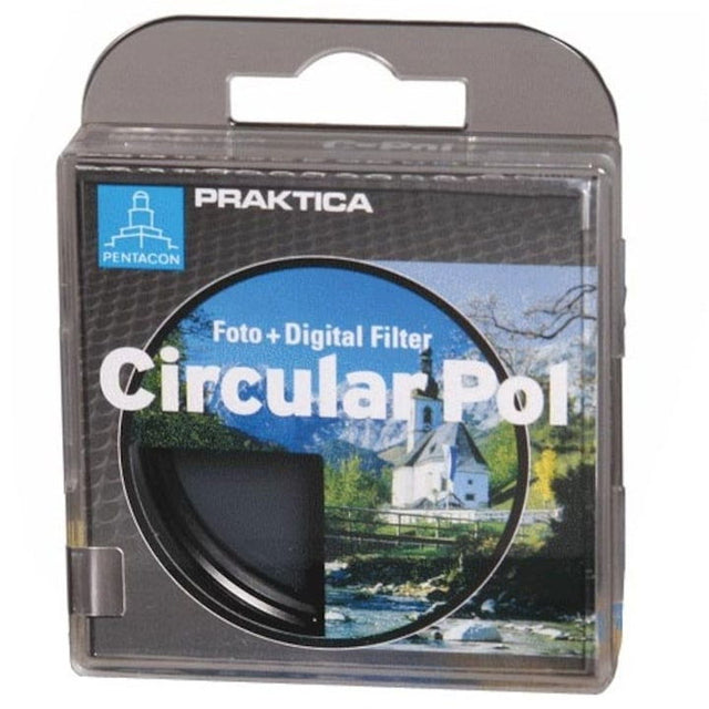 Filtru polarizare circulară 58 mm, element optic rotund, ambalaj