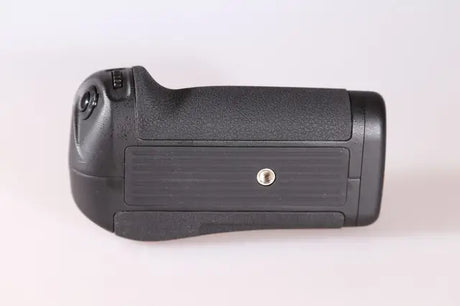 Mâner cameră negru din magneziu, placă de prindere, vedere laterală