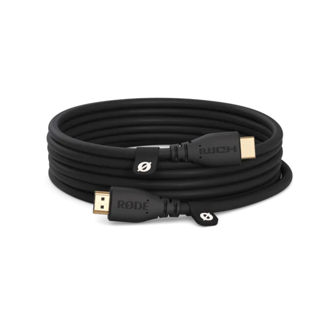 Cablu HDMI Rode negru, conectori tip A, lungime 3 m.