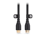 Cablu HDMI Rode negru cu două conectori tip A, capete de jos.