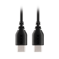 Cablu USB‑C la USB‑C, conectori USB‑C masculi negri