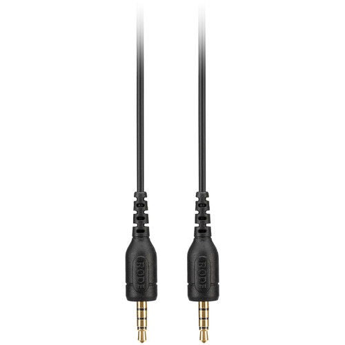 3.5mm TRRS to TRRS audio cable, 1.5m, black connectors