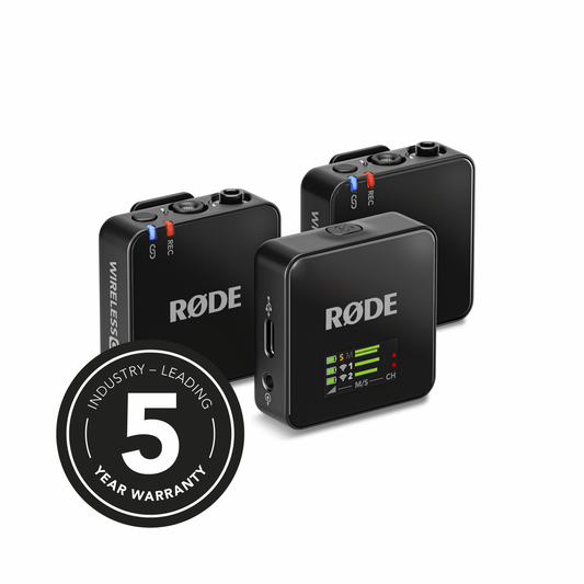 Rode Wireless Go III Sistem de microfon wireless pentru 2 persoane (2,4 GHz, negru) - View 1