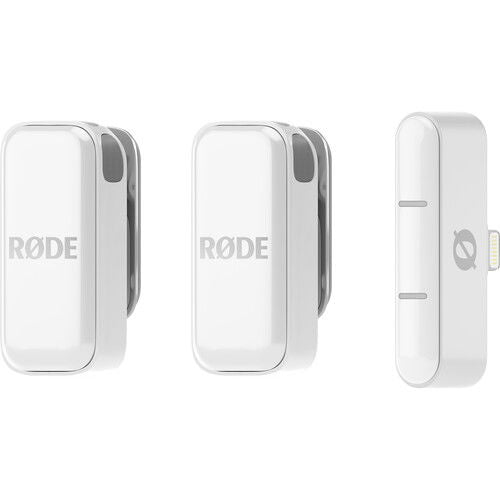 Rode Wireless Micro sistem de microfon wireless ultracompact pentru 2 persoane USB-C (2,4 GHz, alb) - View 2