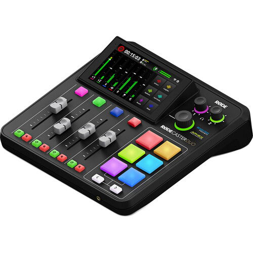 RodeCaster Duo Mixer Audio Podcast - View 2