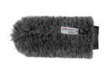 Gray furry windscreen for 18cm microphone with Sofit label