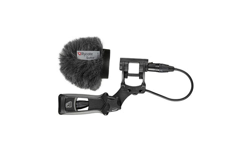 5cm microphone windscreen kit with shock mount and cable