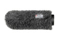 Protecție microfon cu blană gri, 24 cm, pentru interval 19/22
