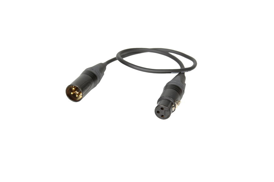 Rycote cablu microfon 40cm XLR-3F/3M - View 1