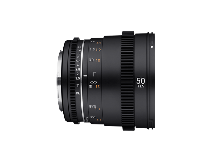 Samyang 50mm T1.5 VDSLR MK2 Montura Sony E - View 2