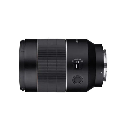 Obiectiv foto Samyang 35mm f/1.4 MK II, vedere laterală, montură expusă