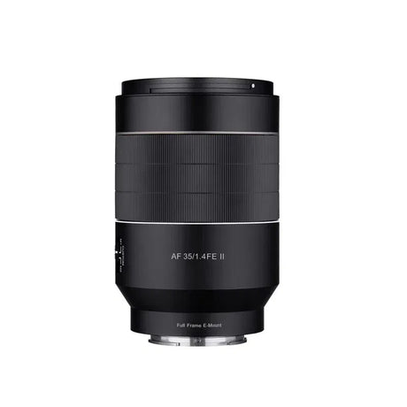 Obiectiv foto Samyang 35mm f/1.4 MK II, negru, tub cu inele texturate