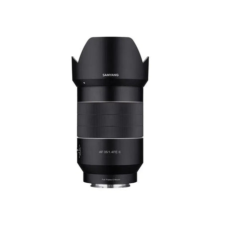 Obiectiv foto Samyang 35mm f/1.4 MK II, negru, cu parasolar