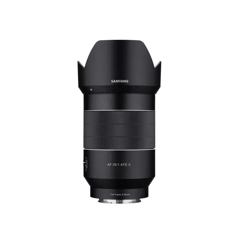 Obiectiv foto Samyang 35mm f/1.4 MK II, negru, cu parasolar