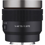 Resigilat: Samyang Cine V-AF 75mm T1.9 Montura Sony FE - View 2