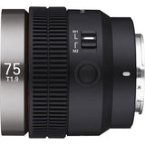 Resigilat: Samyang Cine V-AF 75mm T1.9 Montura Sony FE - View 3