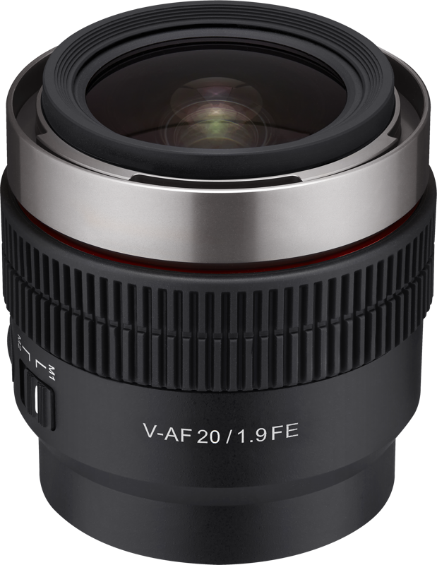 Samyang V-AF 20mm T1.9 Sony FE - View 3