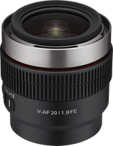 Samyang V-AF 20mm T1.9 Sony FE - View 3