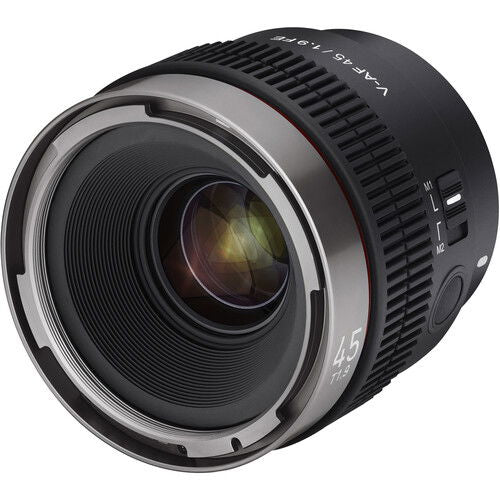 Samyang V-AF 45mm T1.9 Obiectiv Cinematic AF Montura Sony FE - View 4