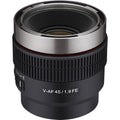 Samyang V-AF 45mm T1.9 Obiectiv Cinematic AF Montura Sony FE - View 1