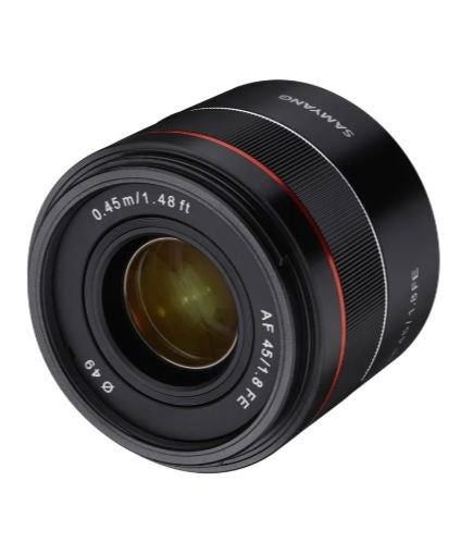 Samyang  AF 45mm f1.8 Sony FE Obiectiv Foto Mirrorless - View 3
