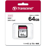 Transcend Silver 300S SD UHS-I (V30) card memorie 64GB - View 2