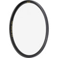 UV Haze MRC 010 photo filter with black ridged bezel, front view