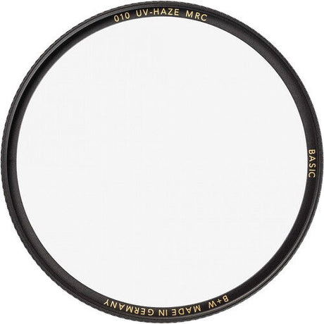 Basic 010 UV-Haze MRC 77mm filter, rear ring text '010 UV-HAZE MRC'