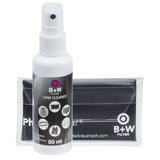 Spray B+W pentru lentile, 50 ml, cu lavetă microfibră în husă