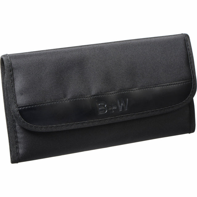 Organizator 6 filtre B+W, husă neagră cu logo și clapetă