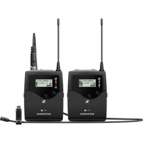 Sistem wireless cu două receptoare, antene verticale, cablu și ecran LCD