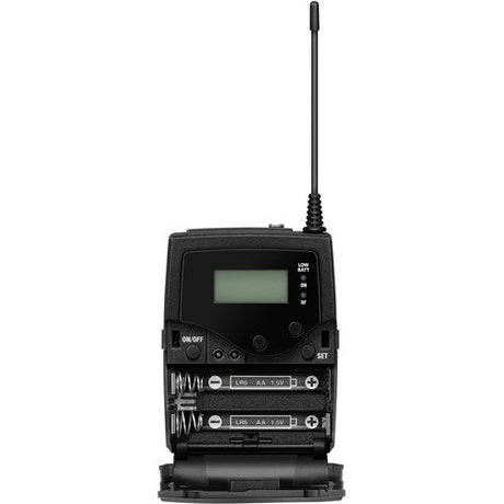 Receptor wireless cu antenă, ecran LCD și butoane de control